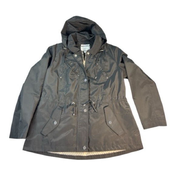 Charter Club Women's Utility Jacket water Resistant - Black - Picture 2 of 8